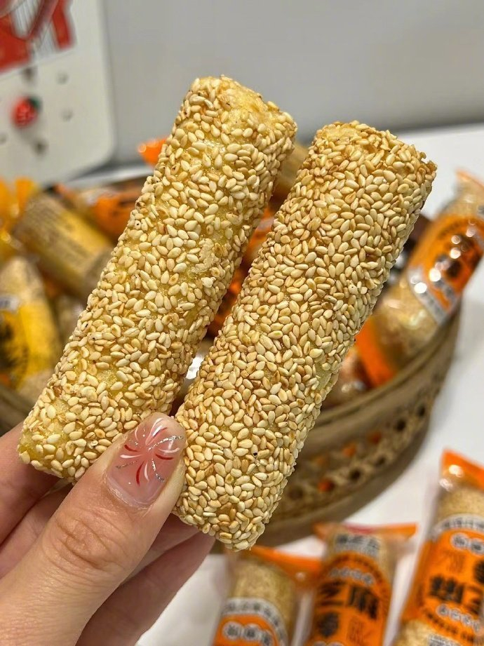16.9 黄老五芝麻棒750g 一口下去粗粮 夹心超好吃……__财经头条