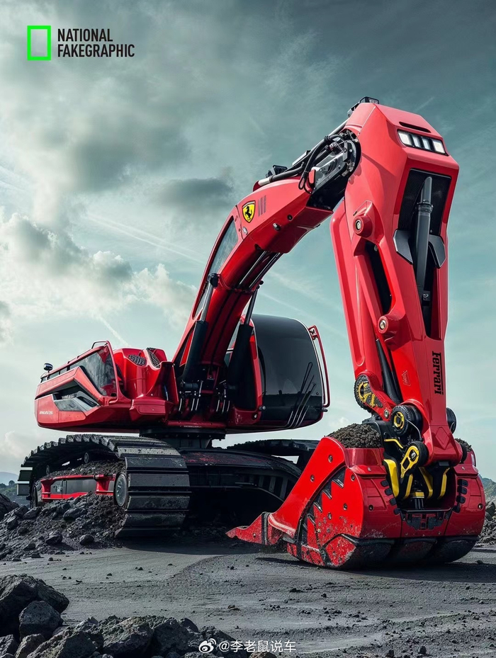 真男人玩挖掘机