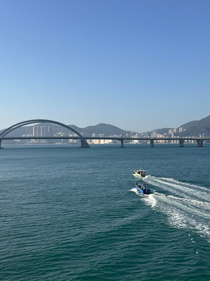 大年初三香港社区海边
