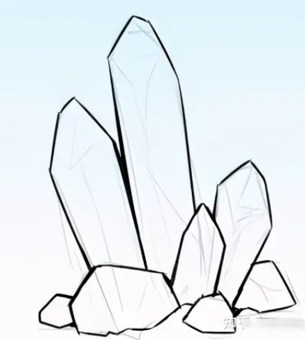 水晶宝石怎么画?一分钟学会,宝石画法!|水晶|宝石|画法_新浪新闻