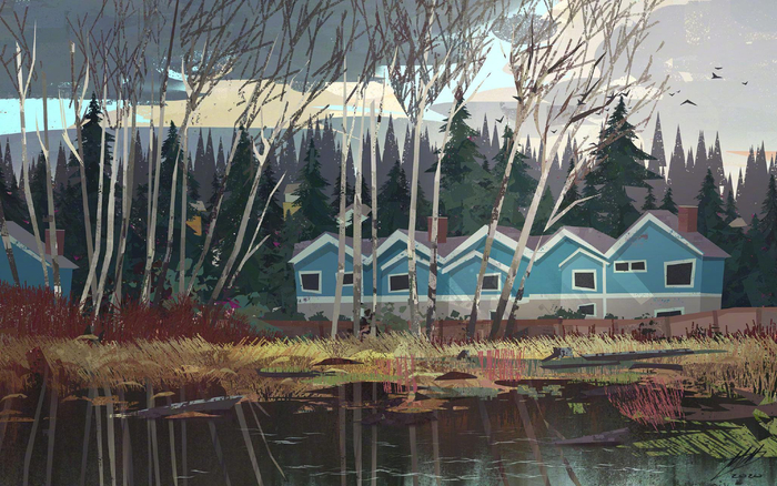 插画师设计师mikemccain作品一组lowsunsamuraicom