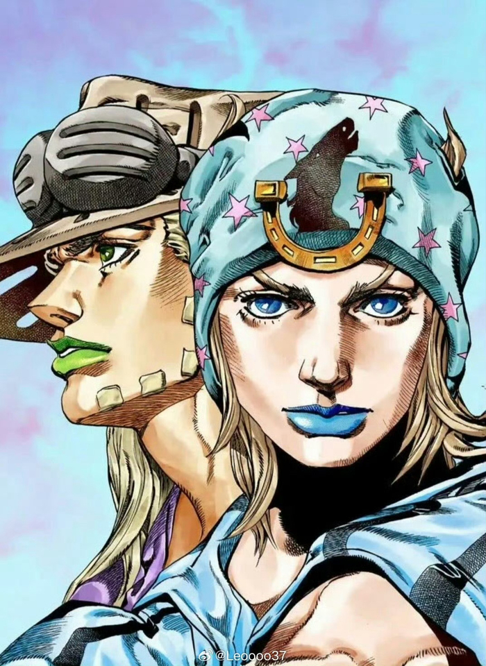 JOJO第七部『飙马野郎』动画化确定！ 动画人设图 VS 漫画封面图！__财经头条__新浪财经