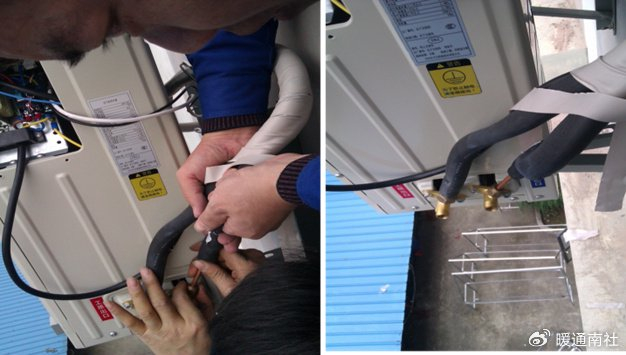 家用空气源热泵的安装