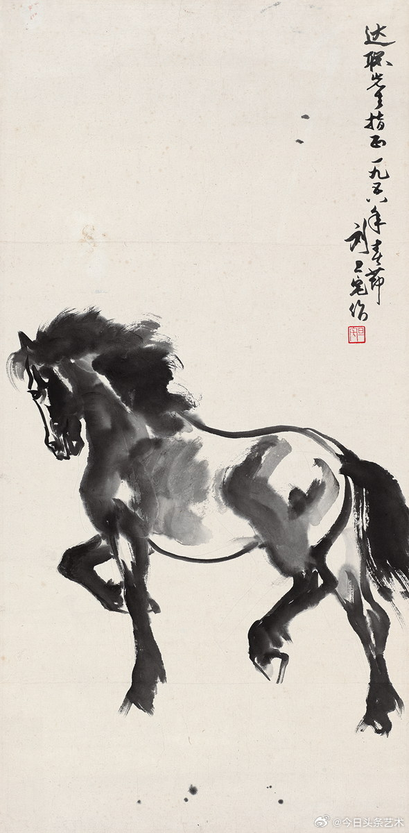 画家刘旦宅笔下的马