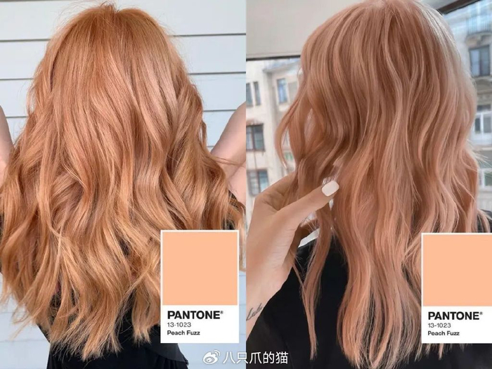 2024春天最流行的颜色居然是它?温柔又减龄|桃色|发色|肤色_新浪新闻