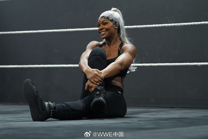 jadecargill在奥兰多wwe训练中心的第一天