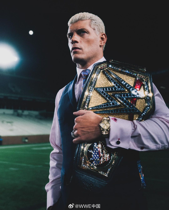 科迪-罗兹: "@罗门伦斯romanreigns 让我们看看 你是不是个言而有信之