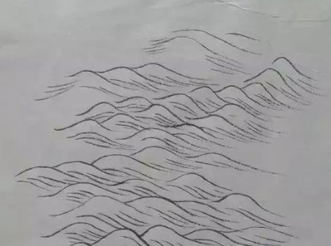 教你绘画中常见的水波纹画法!