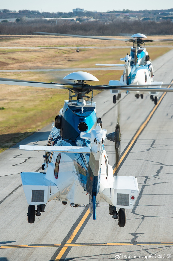 空客h225垂直补给直升机