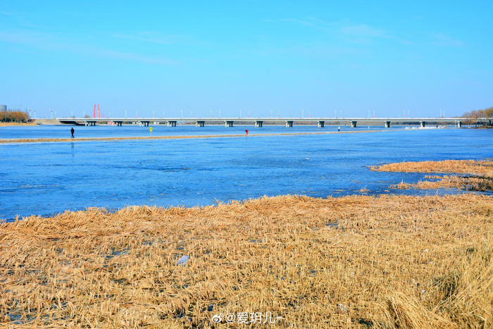 春光明媚春风和煦心里一定要幸福通辽市辽河公园新城区