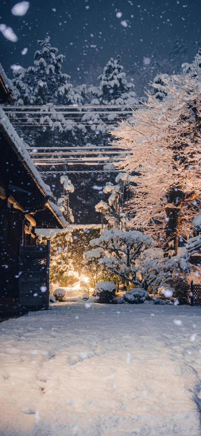 挑张雪景壁纸