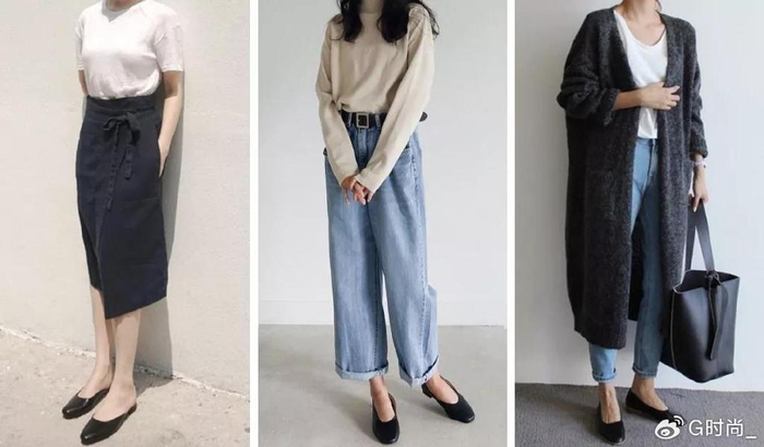 春天有了"法式奶奶鞋",可以搭配所有的衣服了,百搭舒适还优雅