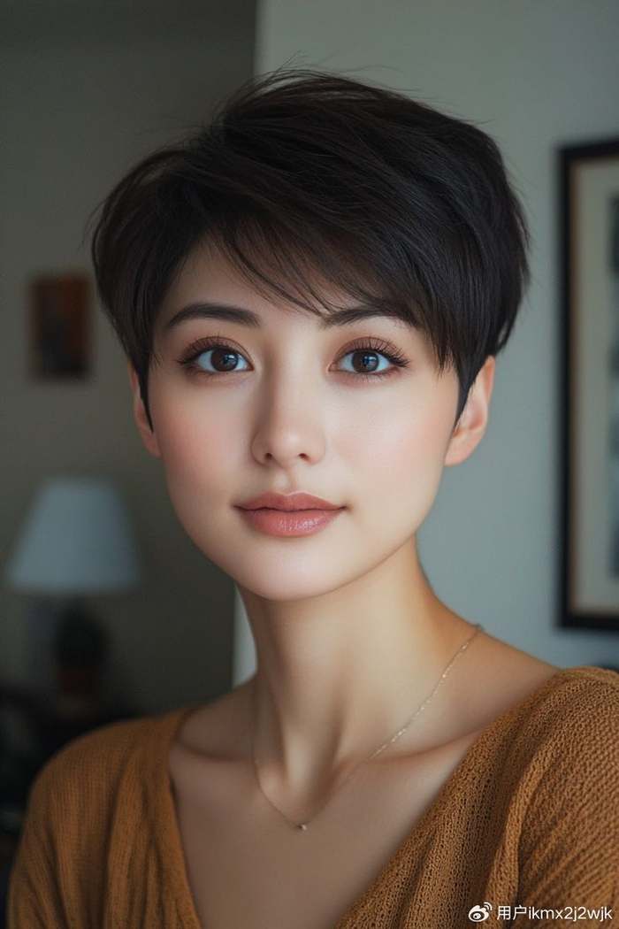 女士露耳短发:百变时尚之选
