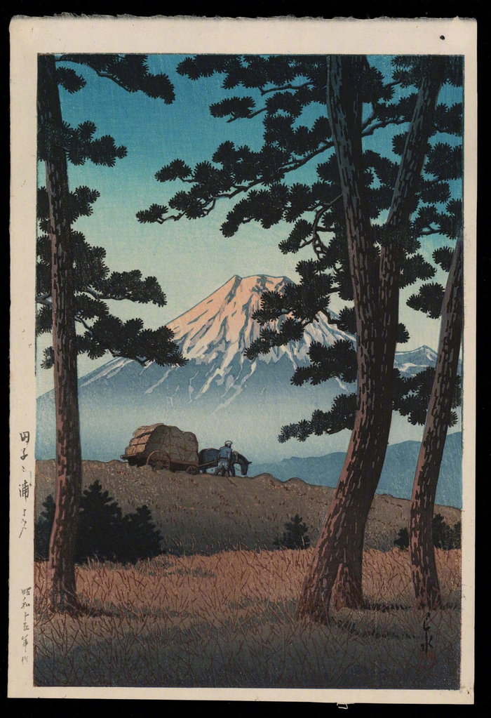 日本版画大师kawasehasui川濑巴水作品一组