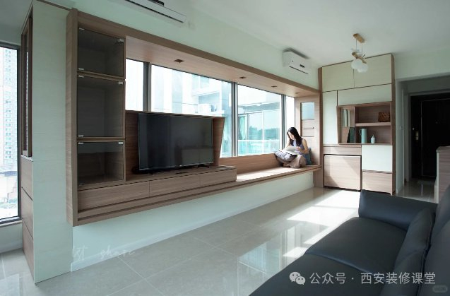 家有横厅大飘窗,怎么利用更好?|客厅|沙发|餐桌|收纳|空间_新浪新闻
