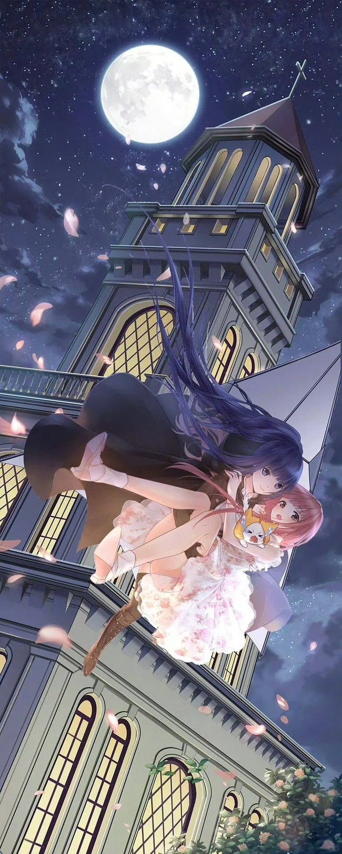 暖暖中精美人物插画满满的故事感