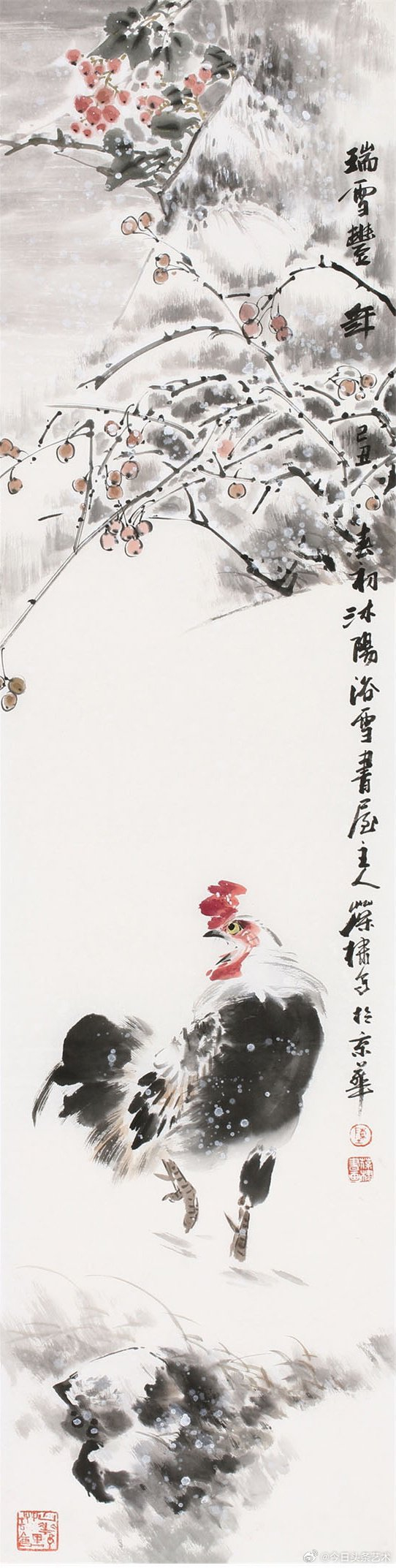 画家陈葆棣花鸟画