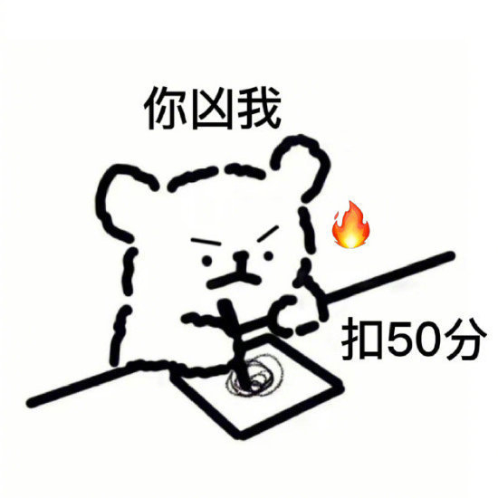 扣分小狗表情包