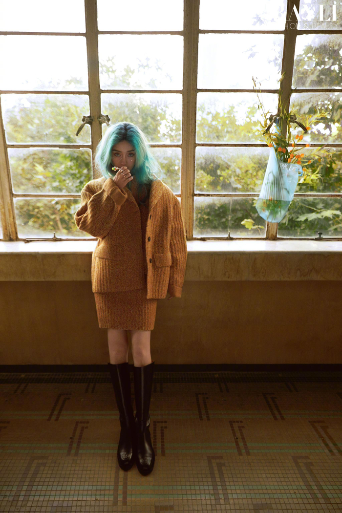 angelababy瑞丽28周年封面,新风格让人眼前一亮……|瑞丽|新风格|封面