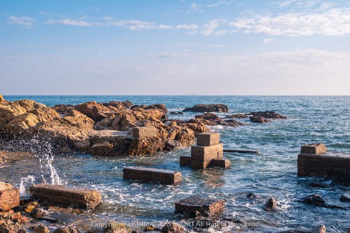 来深圳看一场春天的海深圳东西冲海岸线