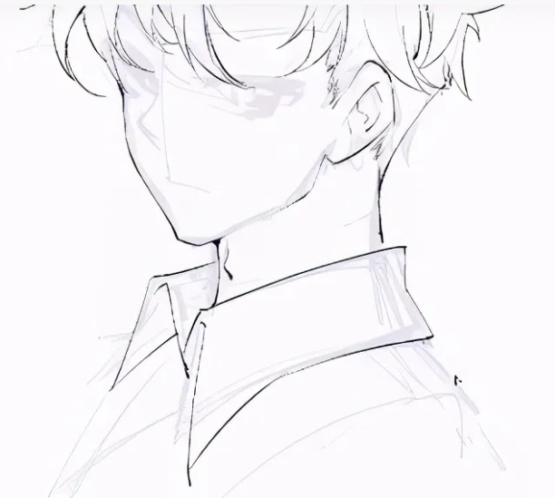 动漫男生这样画,太简单了吧!不是有手就行吗?