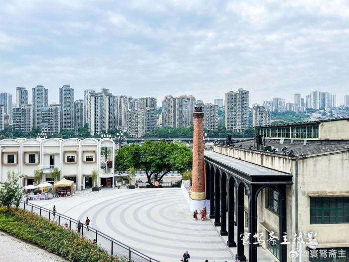 重庆新晋打卡地,五一才对外开放的洋炮局1862文创园随拍.