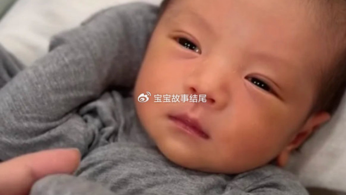 “全网罕见”的最美婴儿，欧美颜，高鼻梁双眼皮，让人羡慕