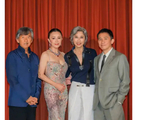 刘嘉玲梁朝伟与林子祥叶倩文夫妇同框