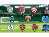 盐城足球超级联赛，队徽全家福来了！