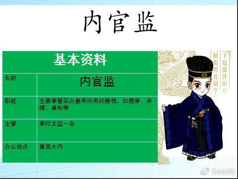 明朝宦官有内廷二十四衙门,司设监和直殿监最苦