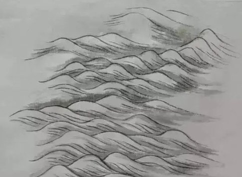 水面波纹怎么画?水波纹最全画法!教你绘画中常见的水波纹画法!