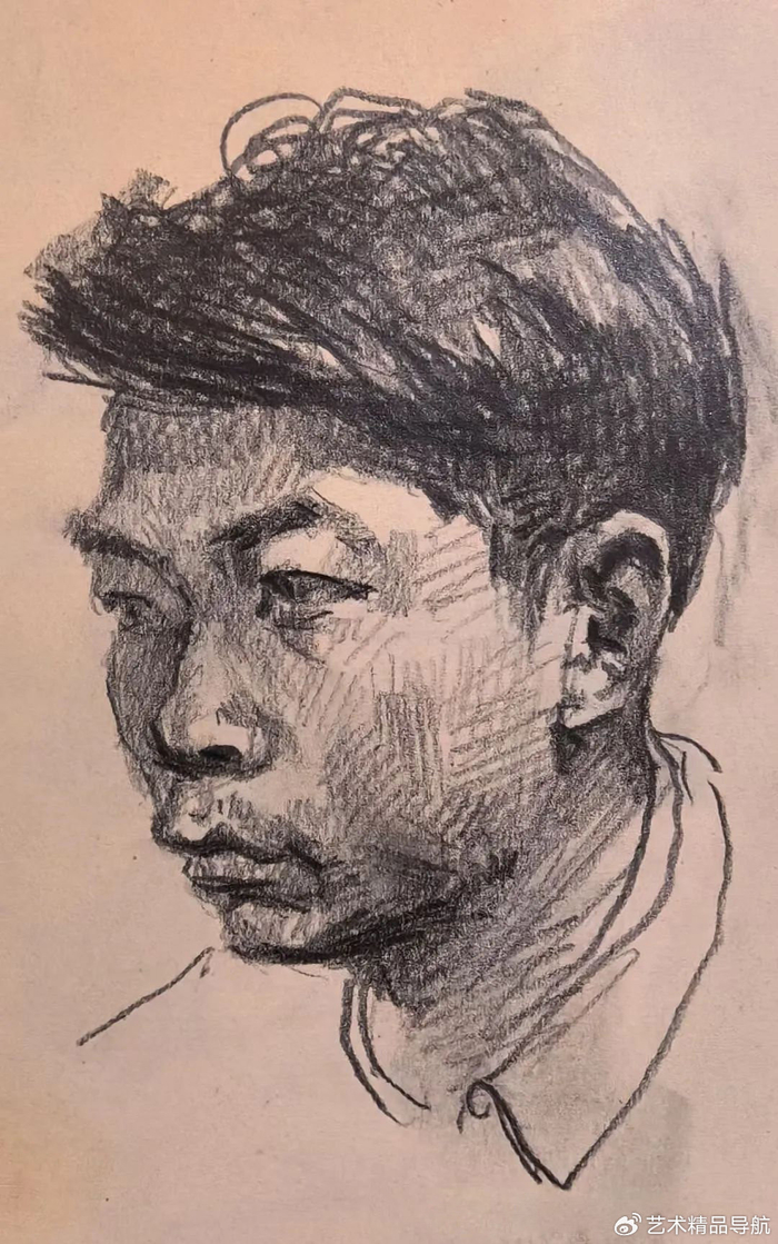中国艺术名人榜——画家刘秉江先生的早期作品|速写|刘秉江|大炼钢铁