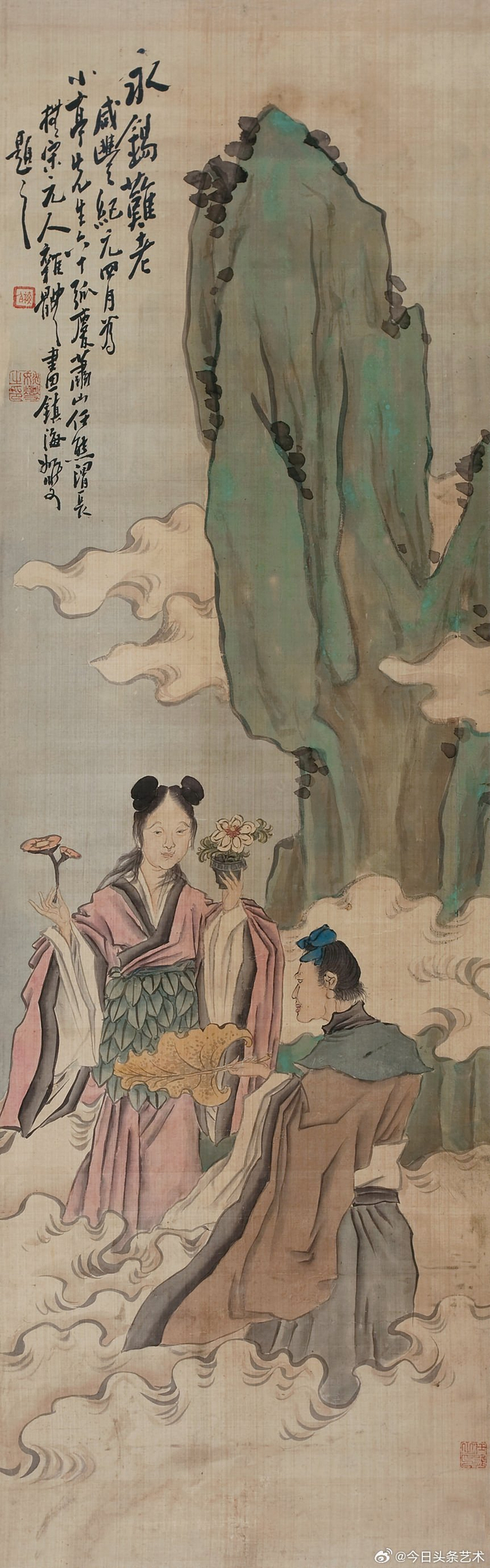 清代画家任熊人物画
