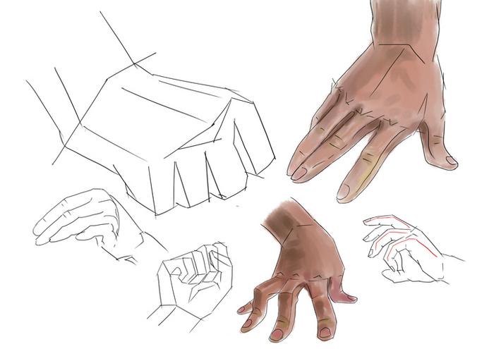 画人难画手?备的手部姿势,看完还不会就剁手吧!