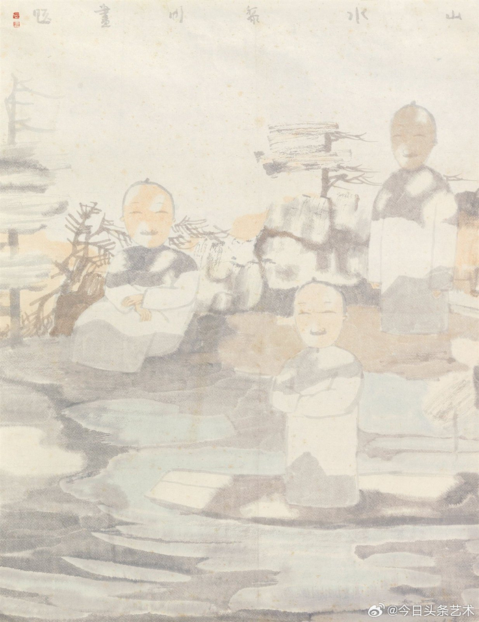 田黎明人物画__财经头条