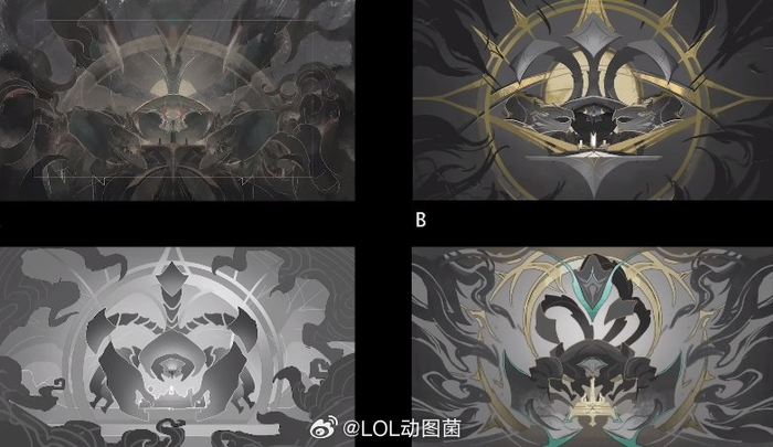 lol新版蝎子概念设计神秘图腾蝎子莱莱