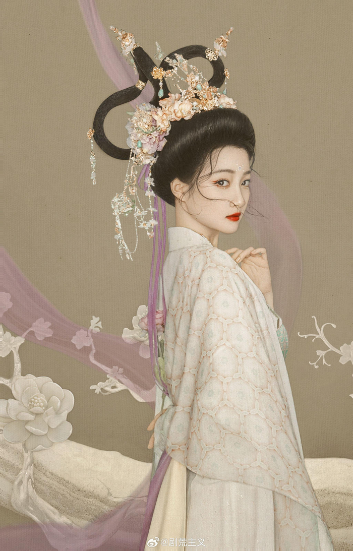 哇真的被关晓彤的花仙子国风造型惊艳到了