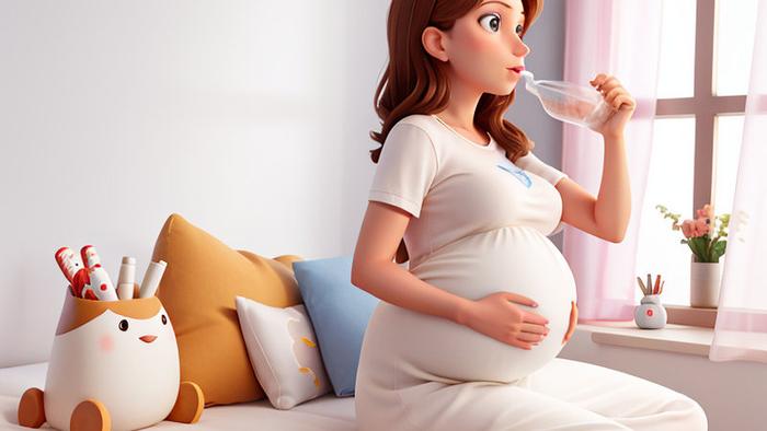 怀孕后，孕妈多喝水，胎儿发育更健康