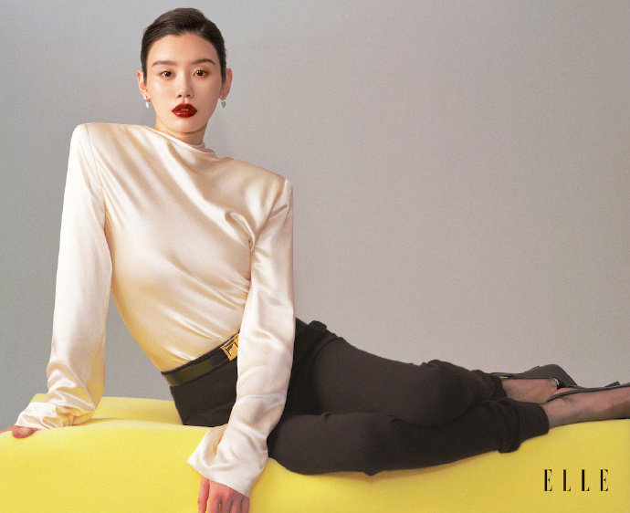 奚梦瑶ellesingaporeoctober2023新加坡版十月刊