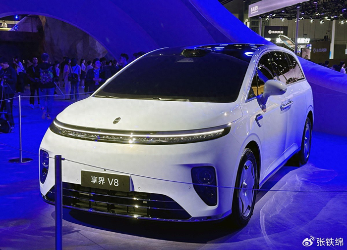 北汽全新大7座MPV，外观前卫时尚，车长5335mm，侧滑门，两种动力|北汽集团|鸿蒙智行|享界mpv|享界|车展_新浪新闻