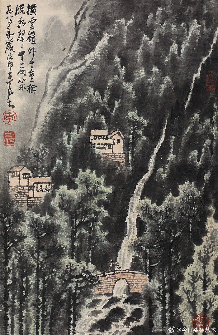 李可染山水画