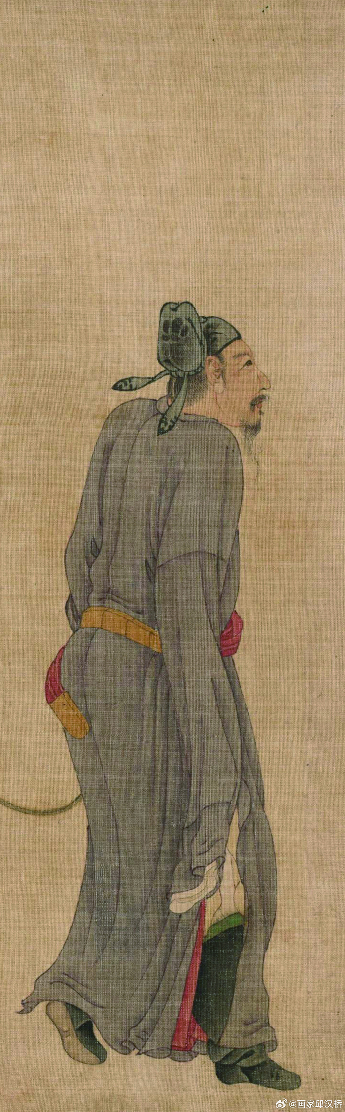 元代任仁发《人马图》卷|人马图|任仁