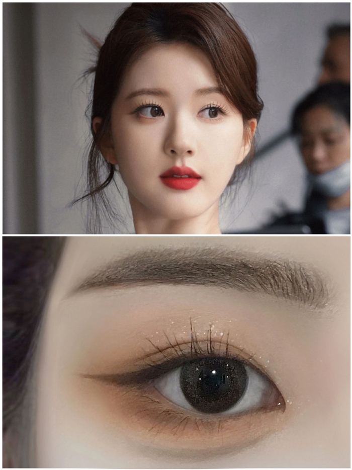 内双眼妆|赵露思清冷千金消肿妆深邃大眼露丝这组造型好美!__财经头条