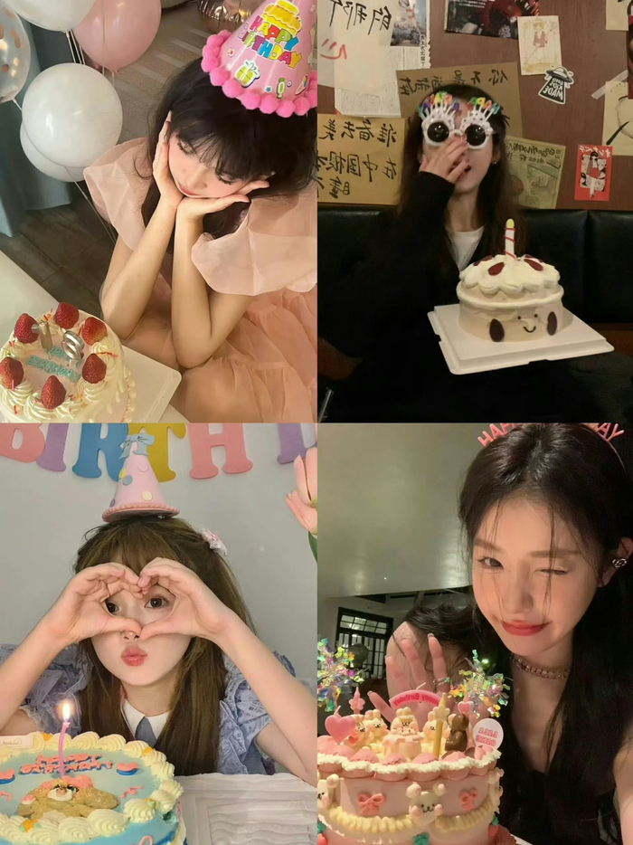 存一些生日拍照姿势