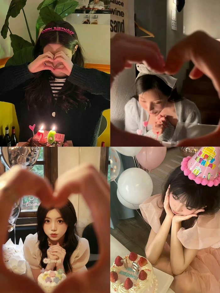 存一些生日拍照姿势