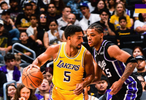 踩着Logo命中三分！东契奇25分钟23分打卡 湖媒高呼这家伙要拿MVP