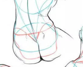 今天就教你性感的小翘臀应该怎么画!|翘臀|臀部|骨盆_新浪新闻