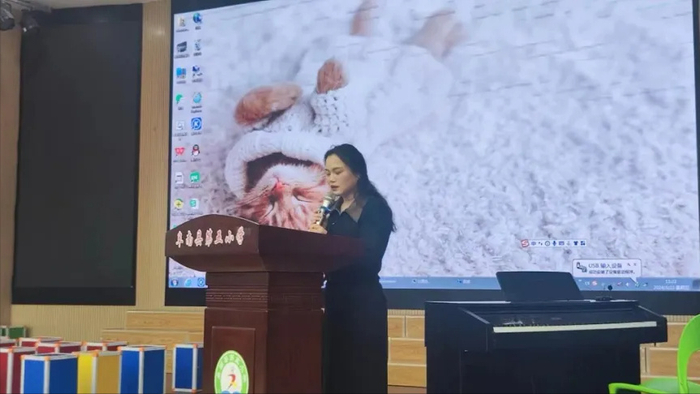 2024年度阜南肥光结对五校联动同课异构音乐专场五小站