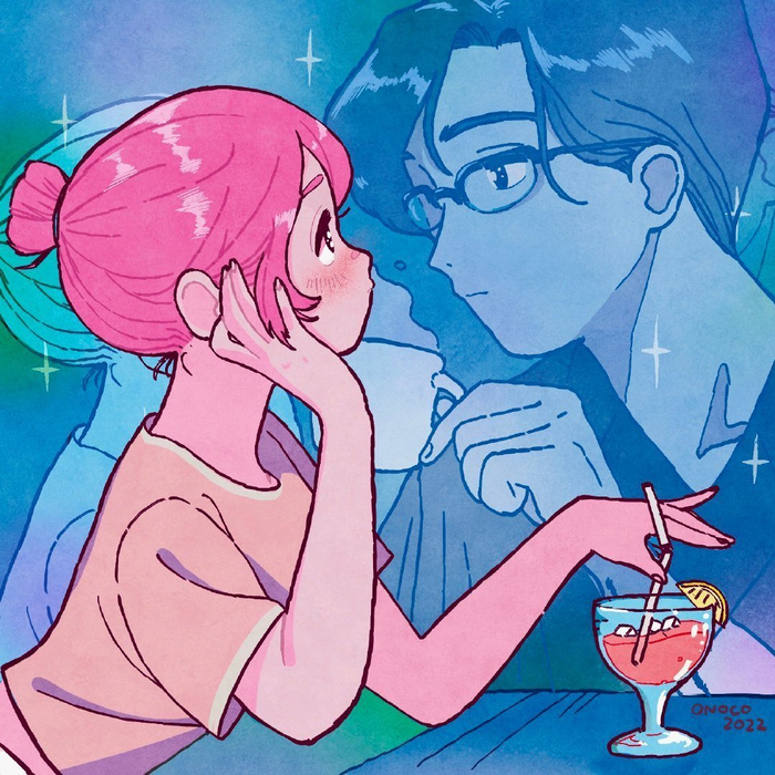 一组动漫风人物插画设计欣赏 - : onoco.