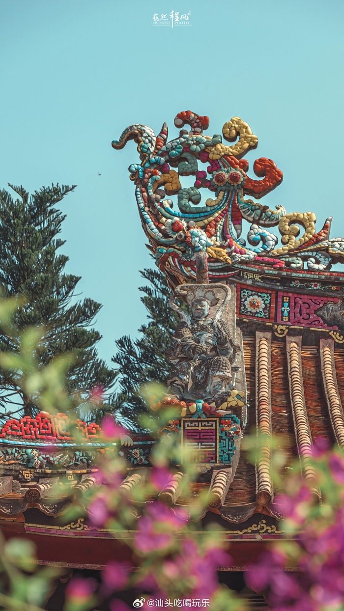 潮汕屋顶上的艺术在厝角头嵌出斑斓世界